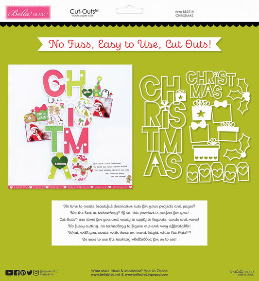 Bella Blvd - Santa Squad Collection - Cut Outs - Christmas