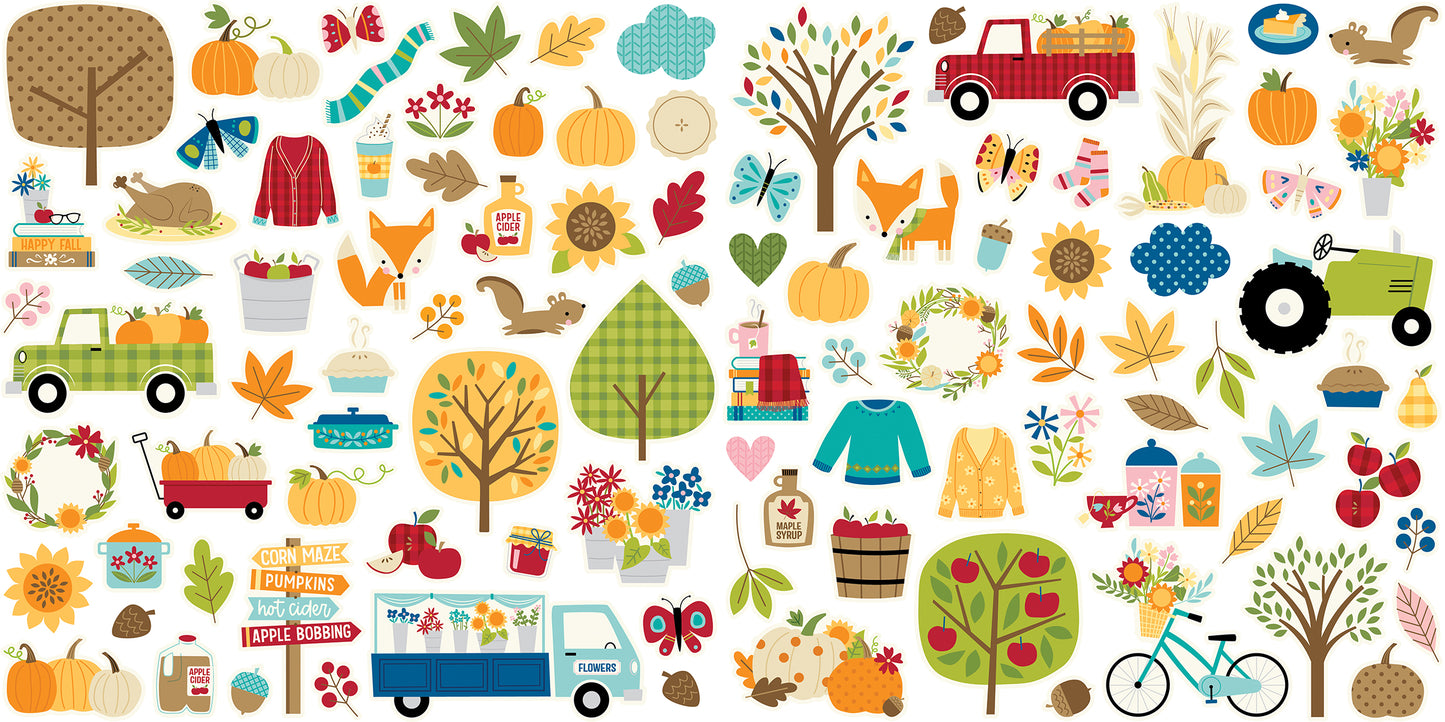 Bella Blvd - One Fall Day Collection - Ephemera - Icons