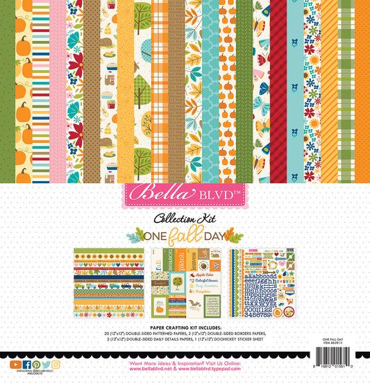 Bella Blvd - One Fall Day Collection - 12 x 12 Collection Kit