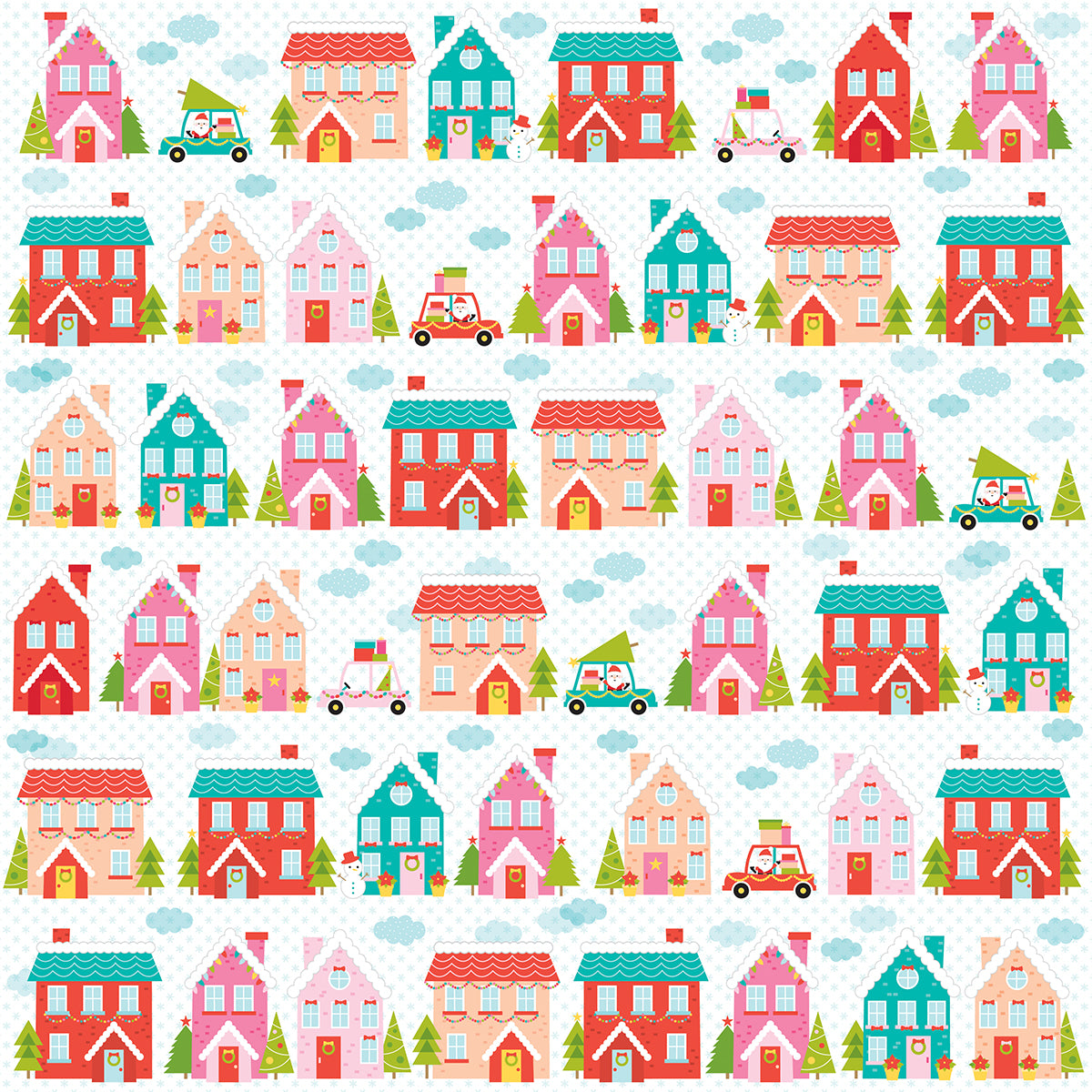 Bella Blvd - Merry Mingle Collection - 12 x 12 Double Sided Cardstock - It's A Party