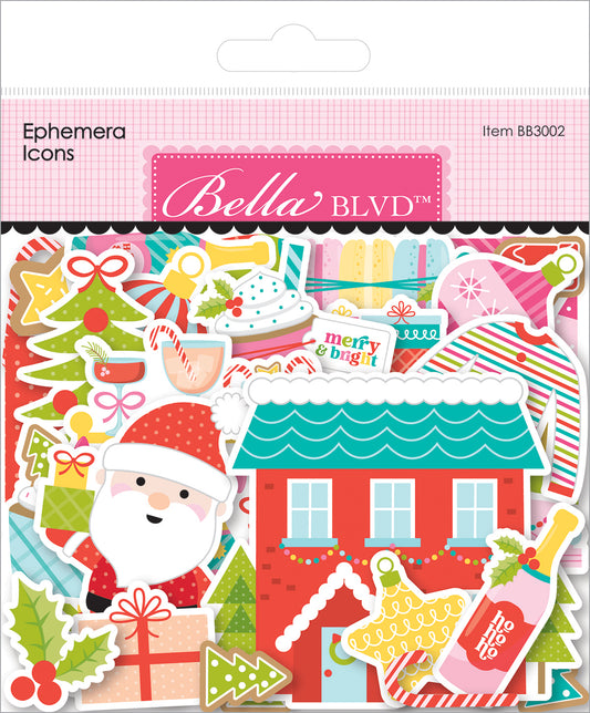 Bella Blvd - Merry Mingle Collection - Ephemera - Icons