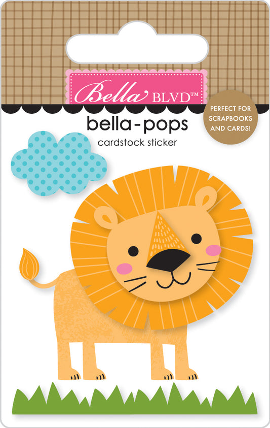 Bella Blvd - Zoo Day Collection - Bella Pops - Mane Attraction