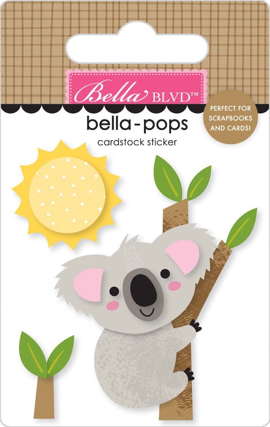 Bella Blvd - Zoo Day Collection - Bella Pops - Cozy Koala