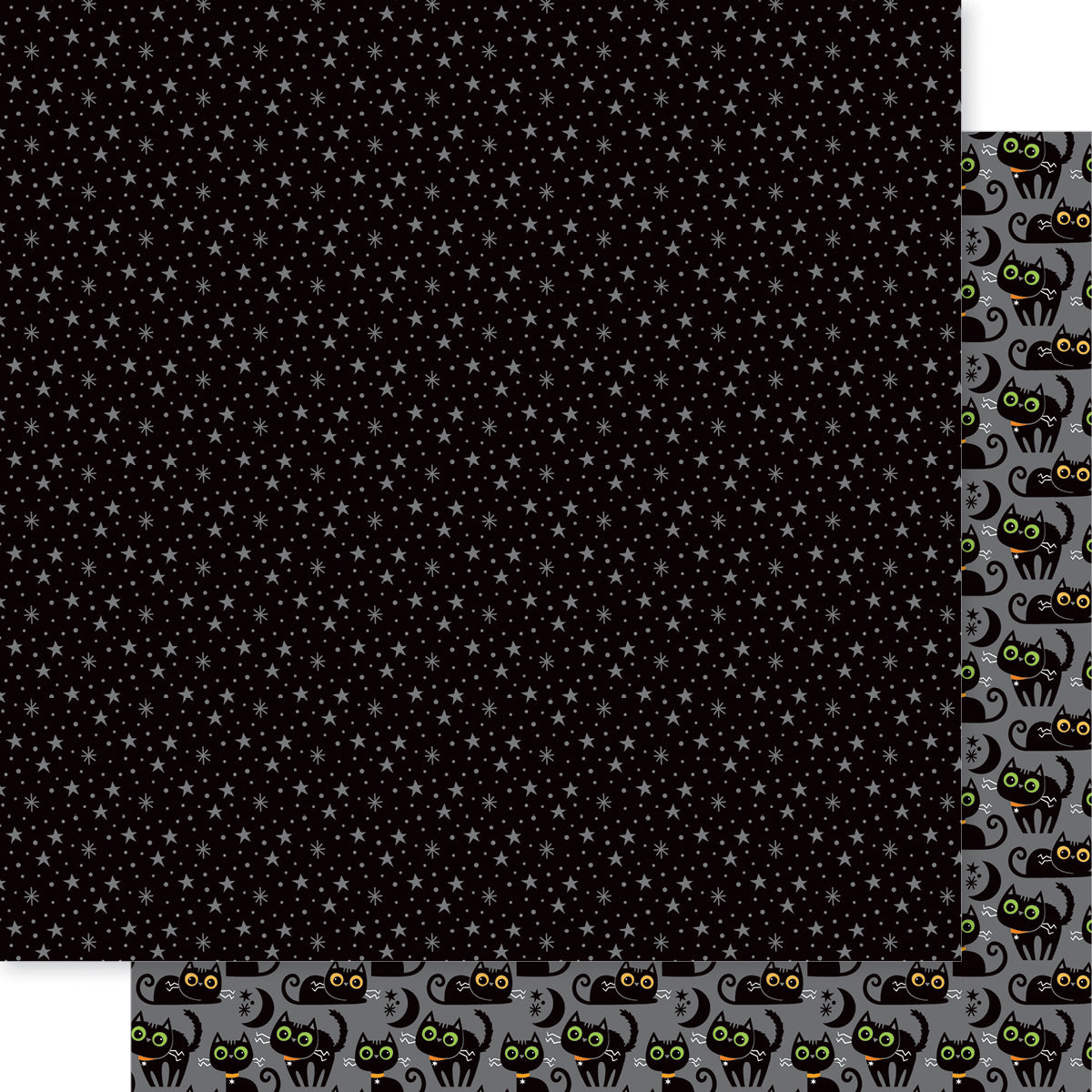 Bella Blvd - Boo To You Collection - 12 x 12 Double-Sided Paper - After Dark