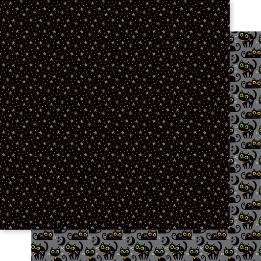 Bella Blvd - Boo To You Collection - 12 x 12 Double-Sided Paper - After Dark