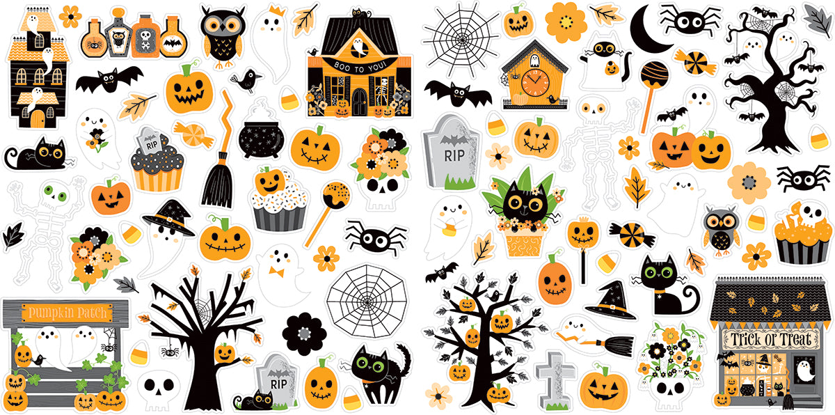 Bella Blvd - Boo To You Collection - Ephemera - Icons