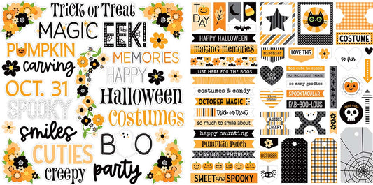Bella Blvd - Boo To You Collection - Ephemera - Words