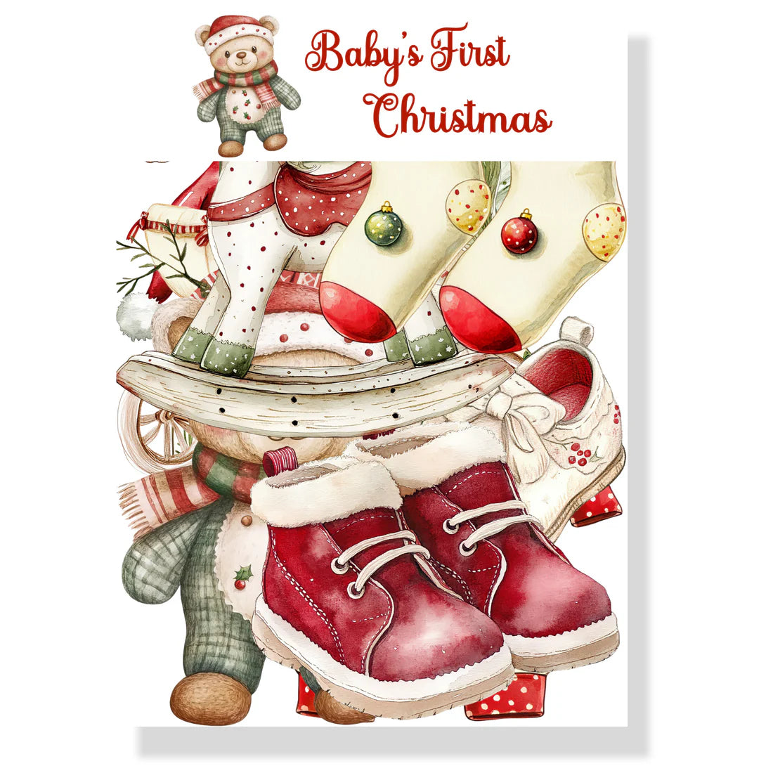 SSC - Baby's First Christmas Collection Pack with Ephemera