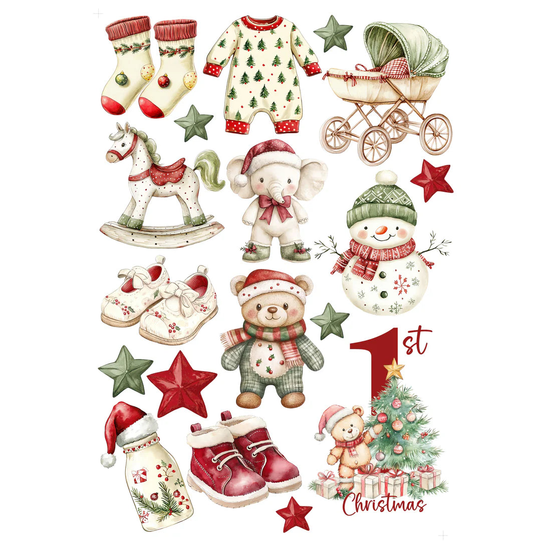 SSC - Baby's First Christmas Collection Pack with Ephemera