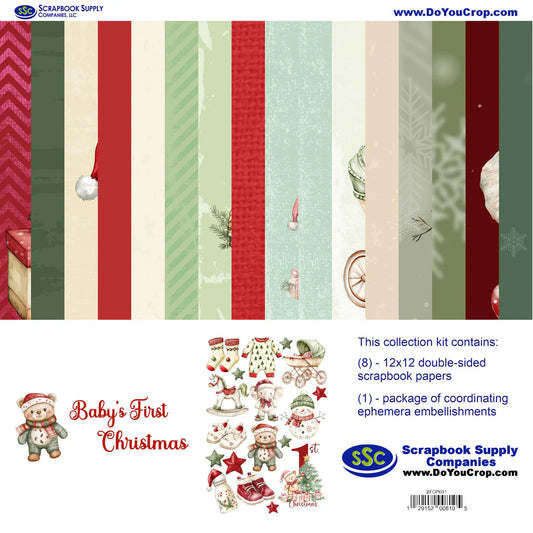 SSC - Baby's First Christmas Collection Pack with Ephemera