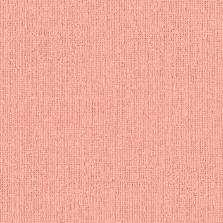 Bazzill 12 x 12 Textured Cardstock - Blossom