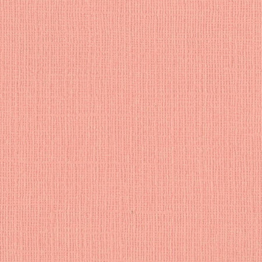 Bazzill 12 x 12 Textured Cardstock - Blossom