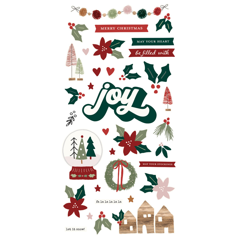 Simple Stories - Boho Christmas Collection - Simple cards - Card Kit