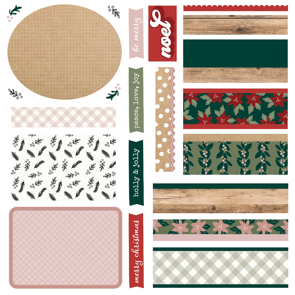 Simple Stories - Boho Christmas Collection - Simple cards - Card Kit