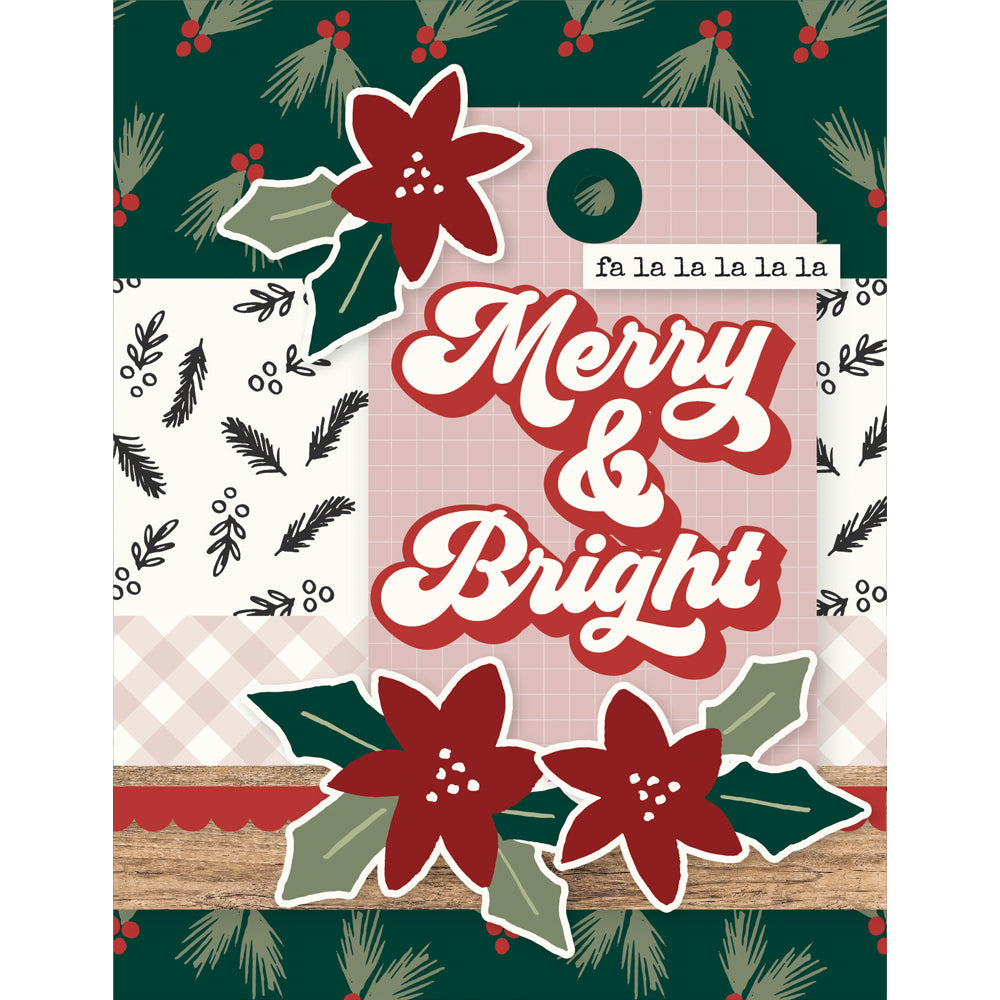 Simple Stories - Boho Christmas Collection - Simple cards - Card Kit