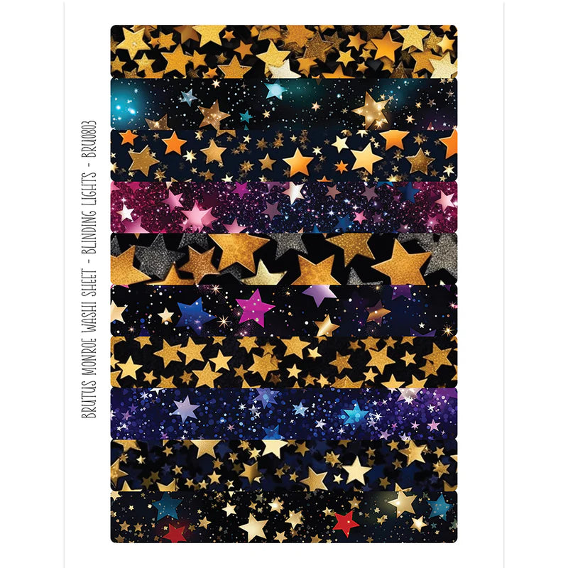 Brutus Monroe - Blinding Lights | Washi Sheet