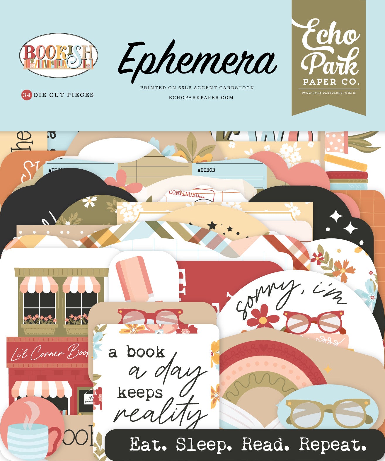 Echo Park - Bookish Collection - Ephemera
