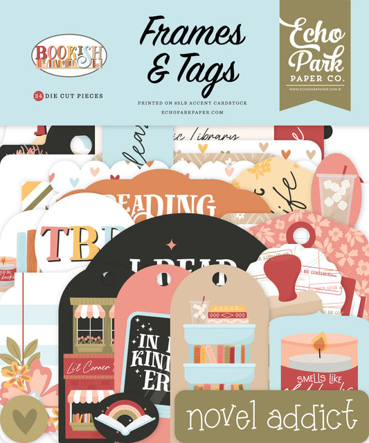 Echo Park - Bookish Collection - Frames & Tags