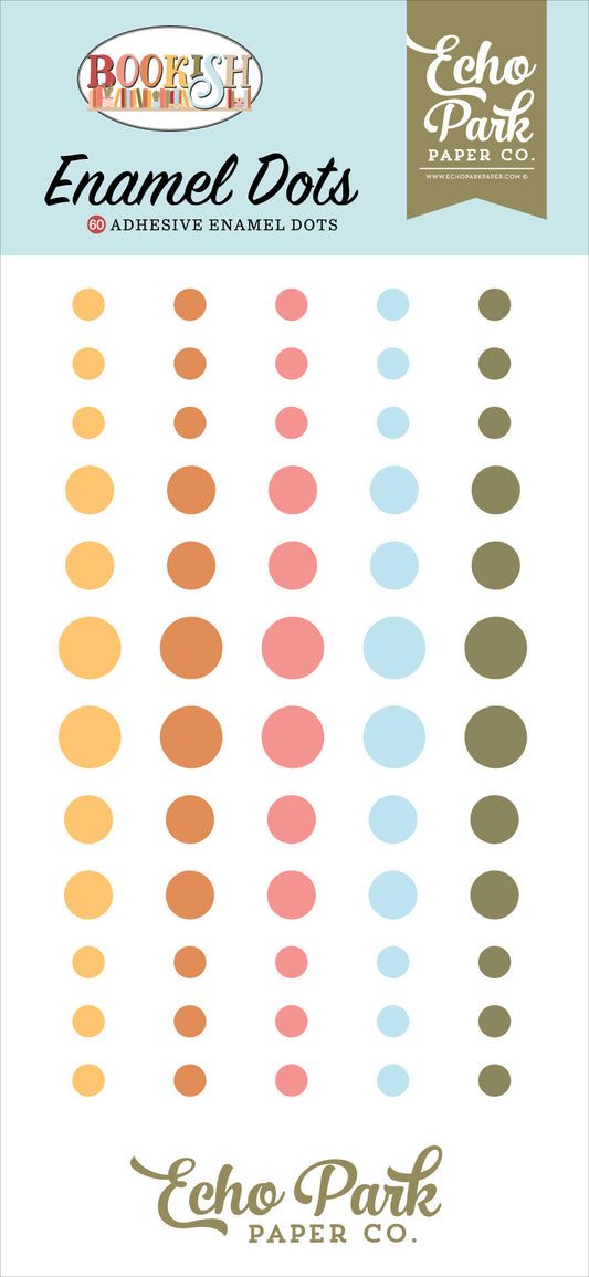 Echo Park - Bookish Collection - Enamel Dots