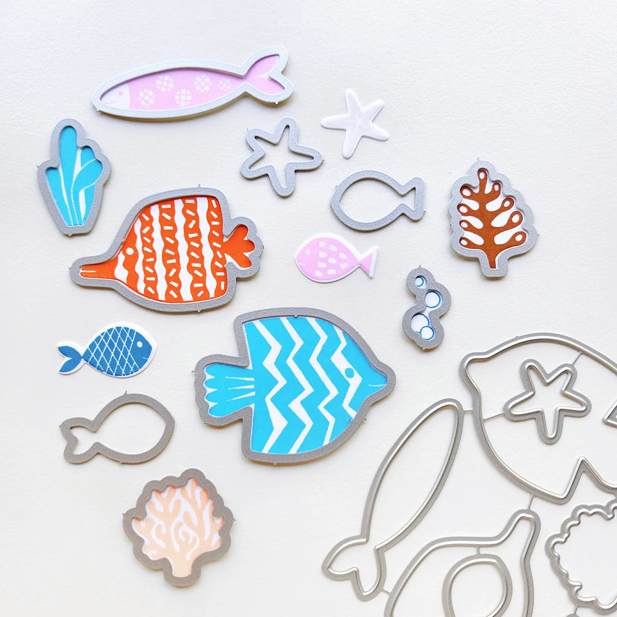 Catherine Pooler Designs - Ocean Wonders Collection - Dies - Best Fishes