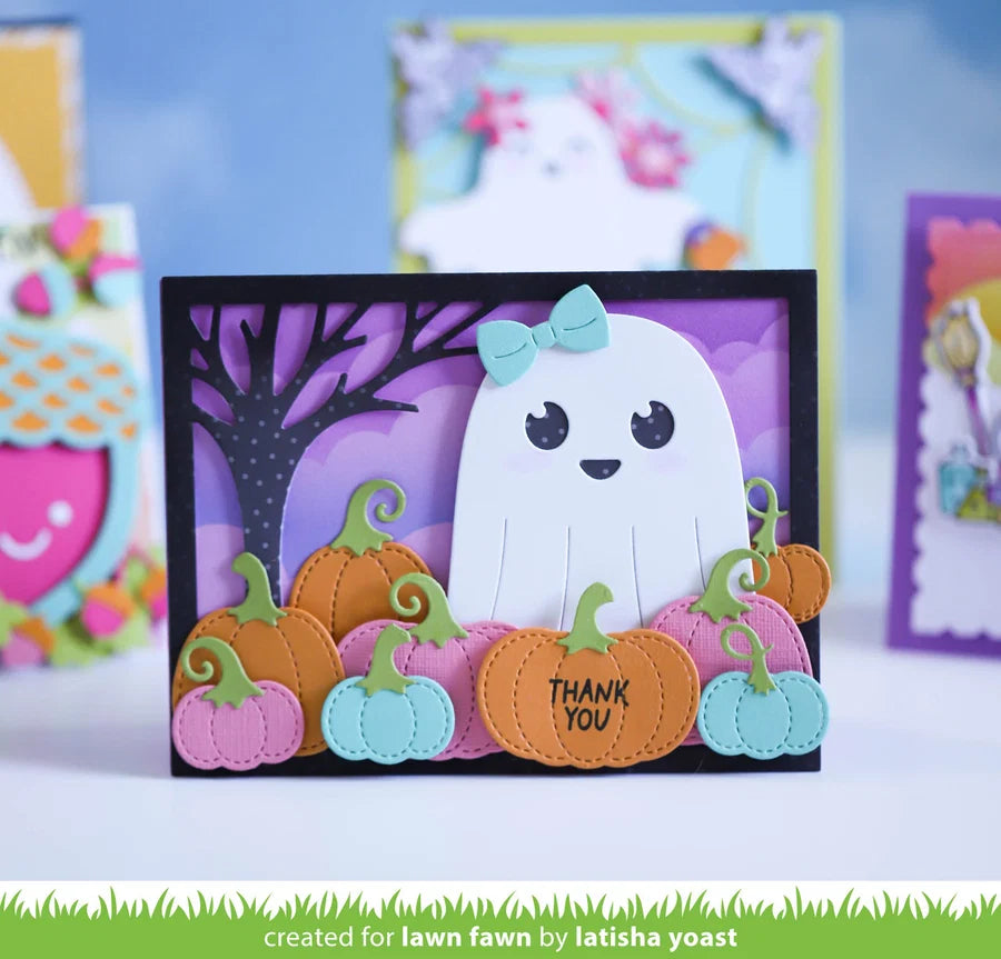 Lawn Fawn - Custom Craft Dies - Big Hugs Ghost