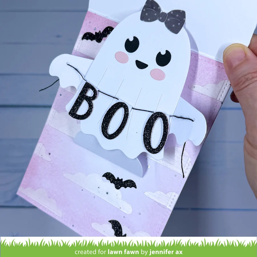 Lawn Fawn - Custom Craft Dies - Big Hugs Ghost