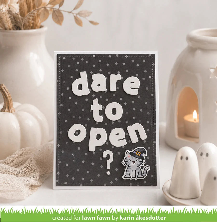 Lawn Fawn - Custom Craft Dies - Big Hugs Ghost