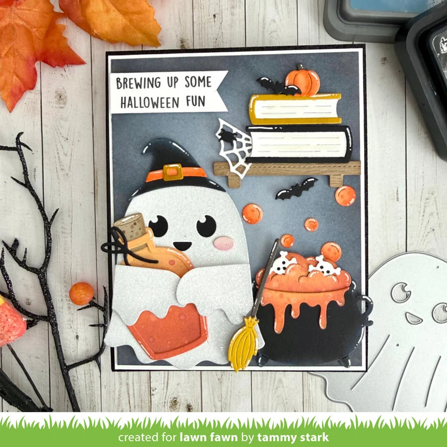 Lawn Fawn - Custom Craft Dies - Big Hugs Ghost