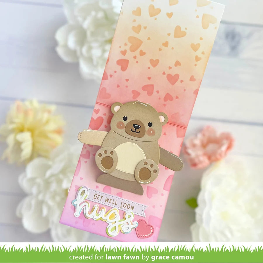 Lawn Fawn - Custom Craft Dies - Big Hugs Pop-Up