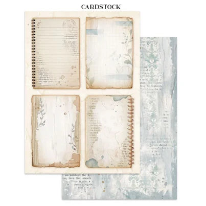 Stamperia - Secret Diary Collection - Junk Journal - Stickers, Cut-Outs, and Backgrounds