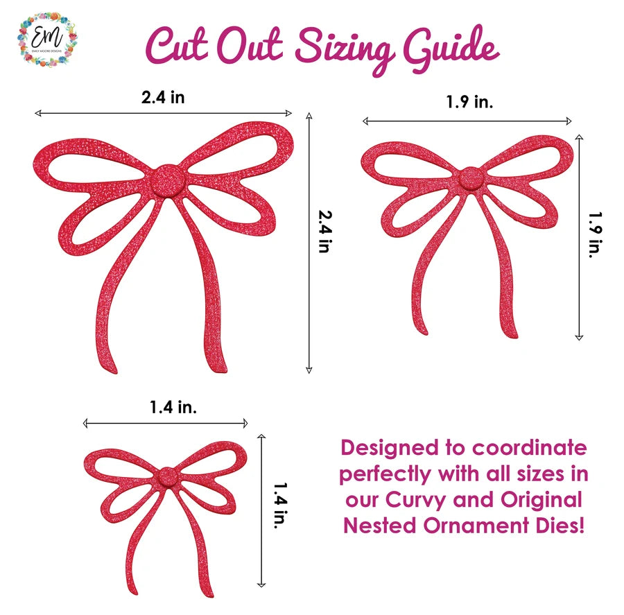 Emily Moore Designs - Dies - Dainty Bows