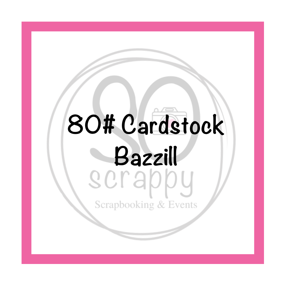 Bazzill 80# Textured Cardstock