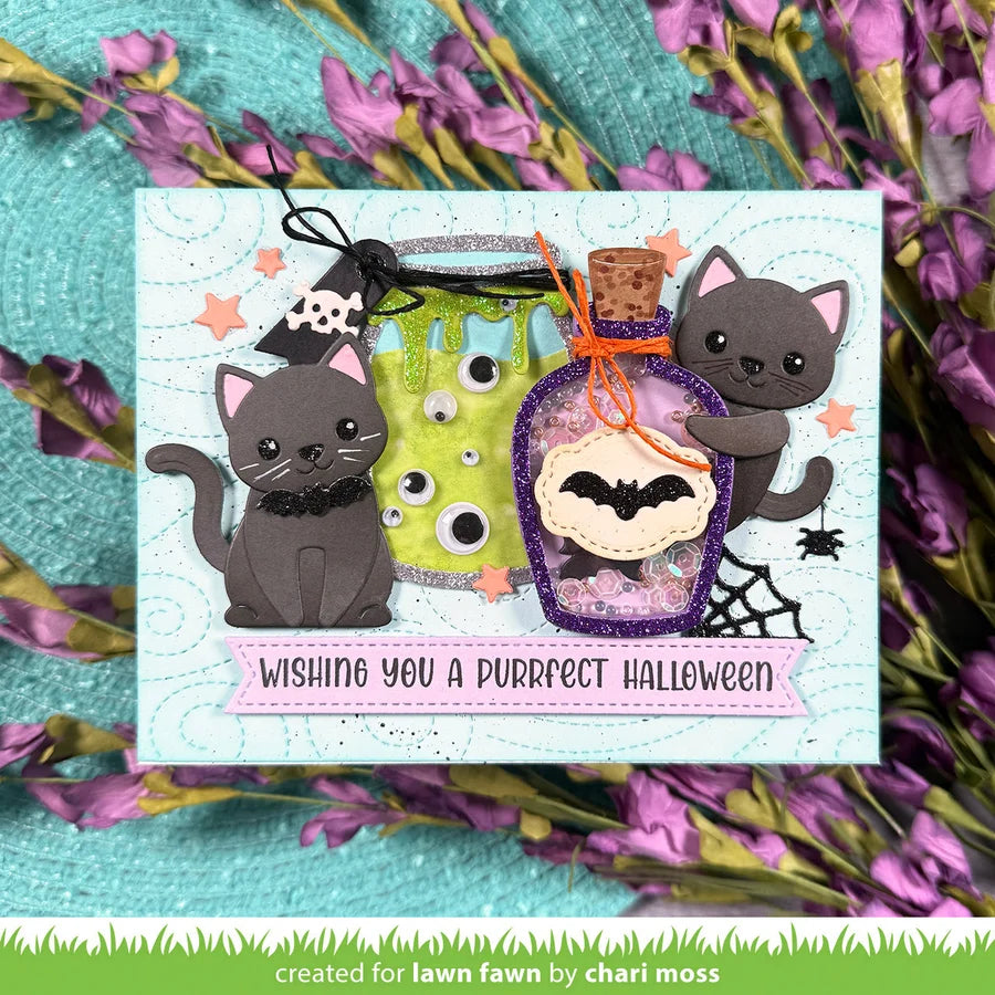 Lawn Fawn - Custom Craft Dies - Build-a-Cat