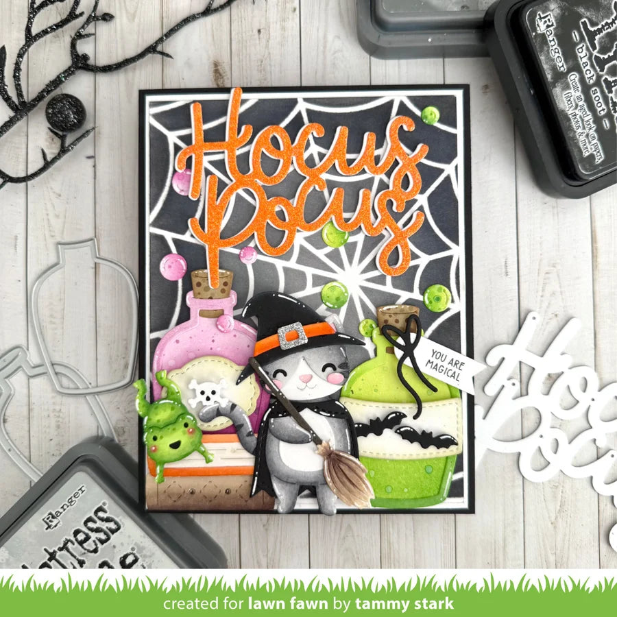 Lawn Fawn - Custom Craft Dies - Build-a-Cat