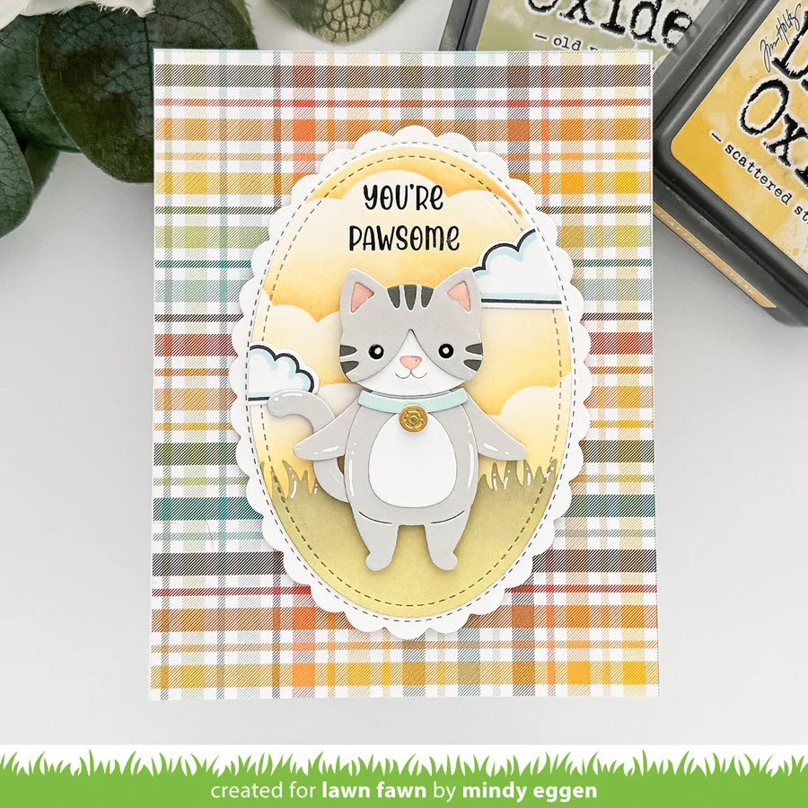 Lawn Fawn - Custom Craft Dies - Build-a-Cat