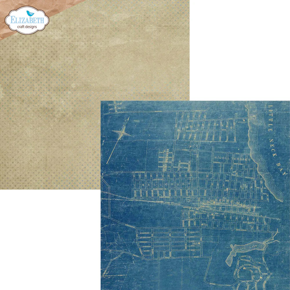 Elizabeth Craft Designs - Delightful Discovery Collection - 12 x 12 Paper Pack - Delightful Discovery