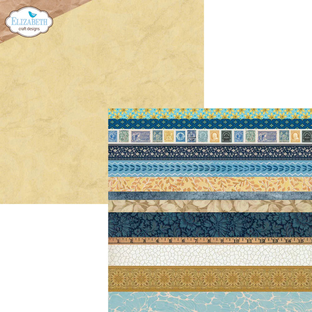Elizabeth Craft Designs - Delightful Discovery Collection - 12 x 12 Paper Pack - Delightful Discovery