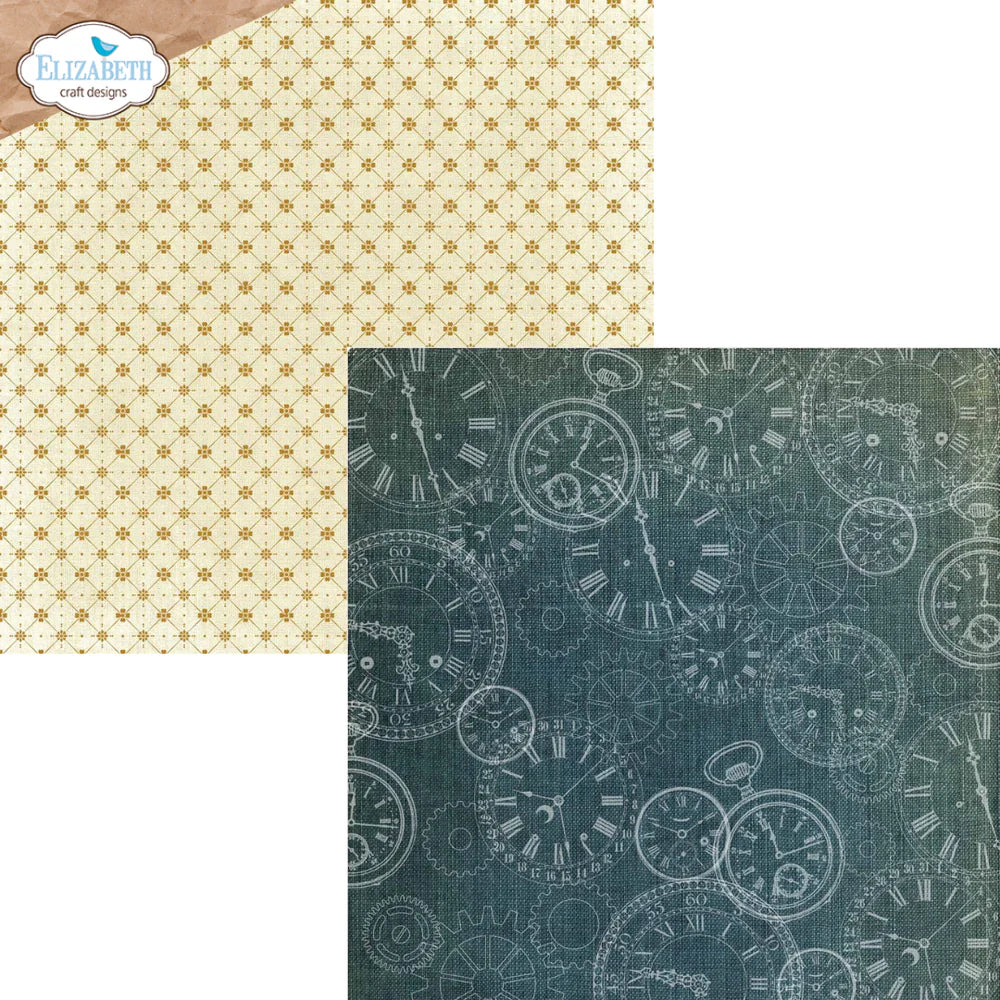 Elizabeth Craft Designs - Delightful Discovery Collection - 12 x 12 Paper Pack - Delightful Discovery
