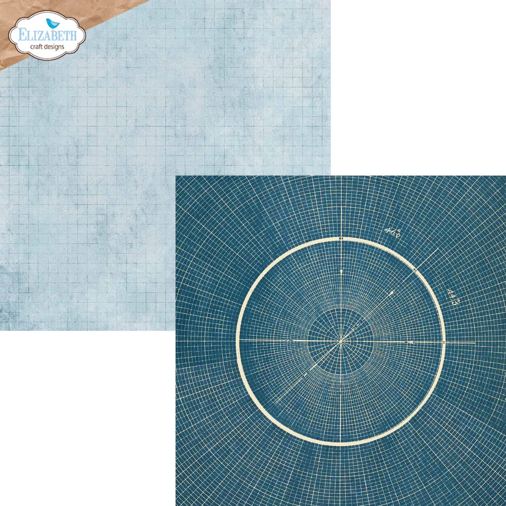 Elizabeth Craft Designs - Delightful Discovery Collection - 12 x 12 Paper Pack - Delightful Discovery