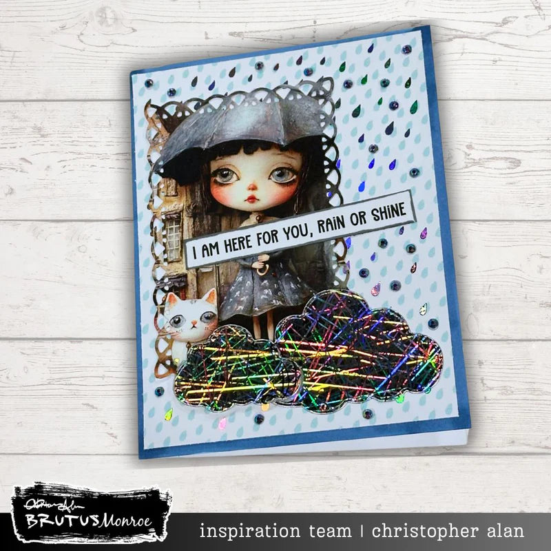 Brutus Monroe - Wonderland Collection - Creative Cards - Rainy Day