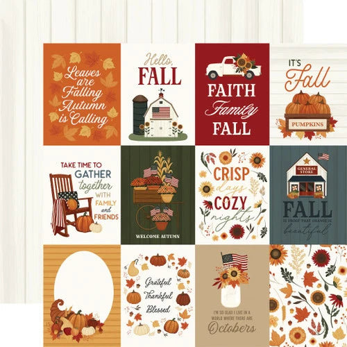Carta Bella Paper - Americana Collection - 12 x 12 Collection Kit