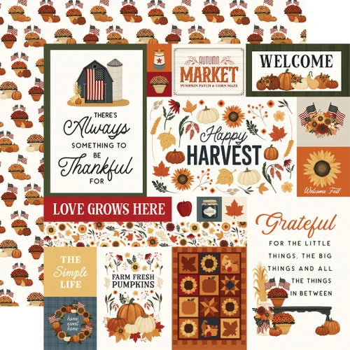 Carta Bella Paper - Americana Collection - 12 x 12 Collection Kit