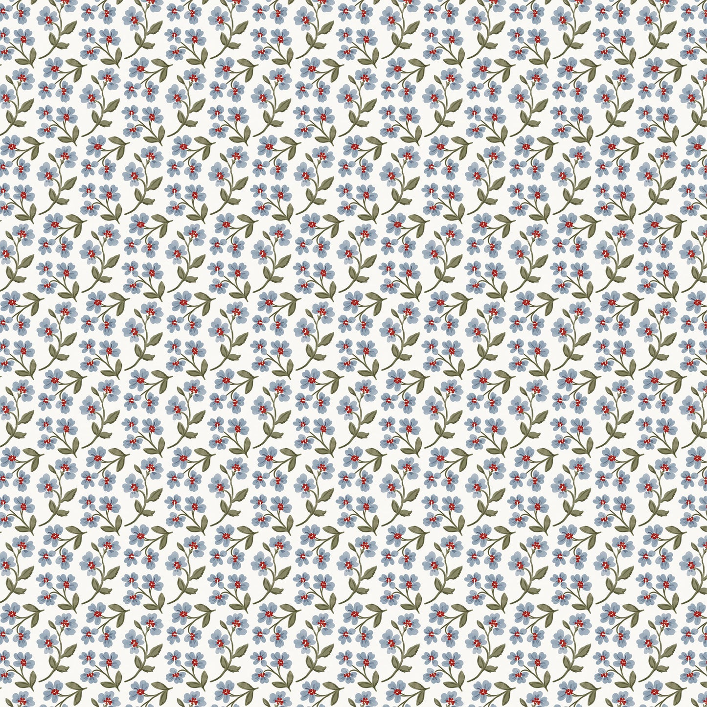 Carta Bella - Americana Summer Collection - 12 x 12 Double-Sided Paper - Summertime Floral
