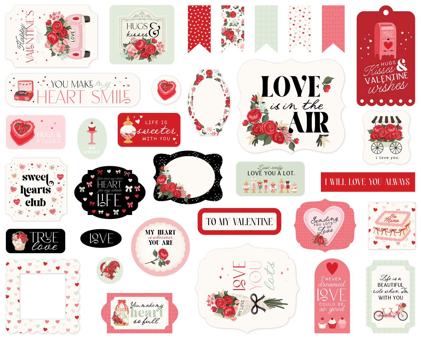 Carta Bella - Be Mine Collection - Ephemera