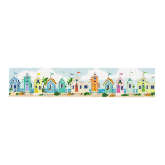Carta Bella Paper - Beach Town Collection - Stencil - Washi Tape - Beach Front Houses