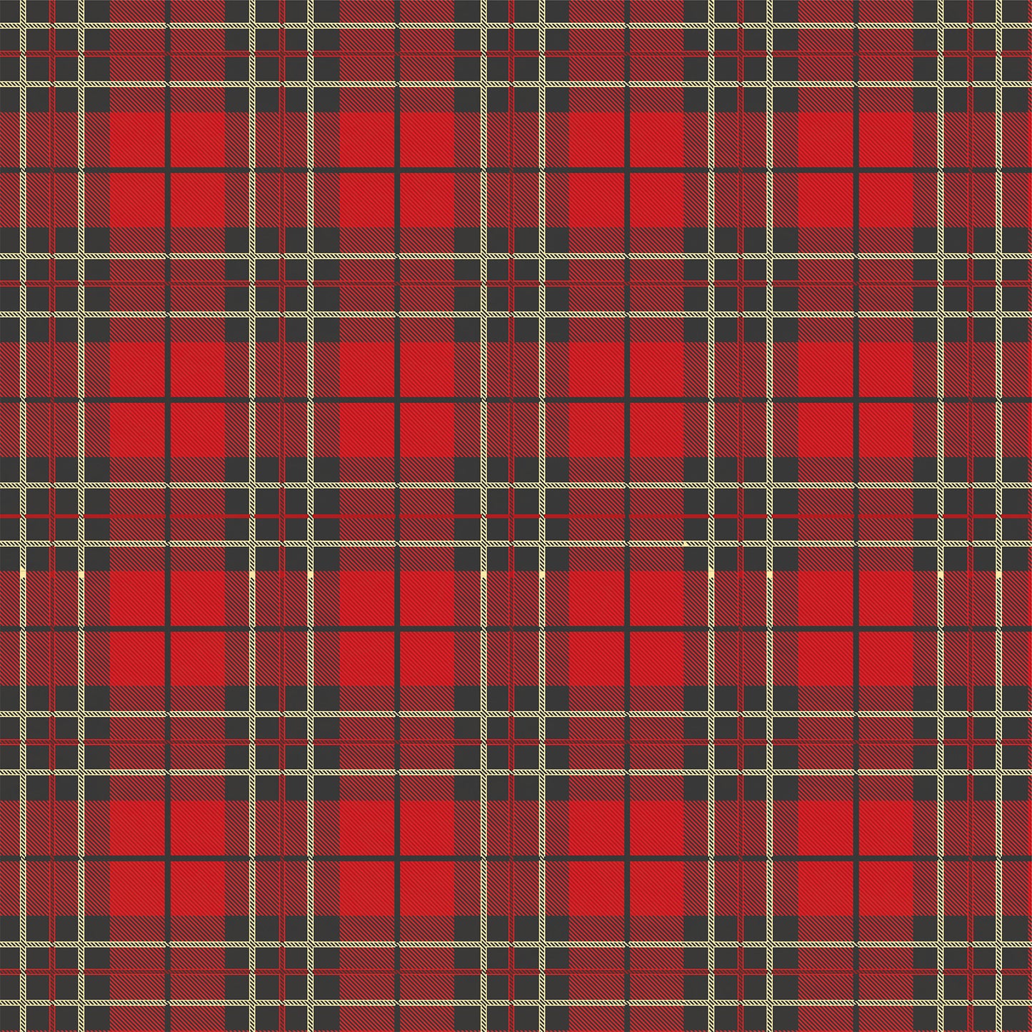 Carta Bella Paper - Back to School Collection - 12 x 12 Double Sided Paper - Lunchbox Plaid