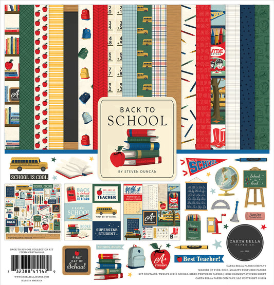 Carta Bella Back to School Collection Kit