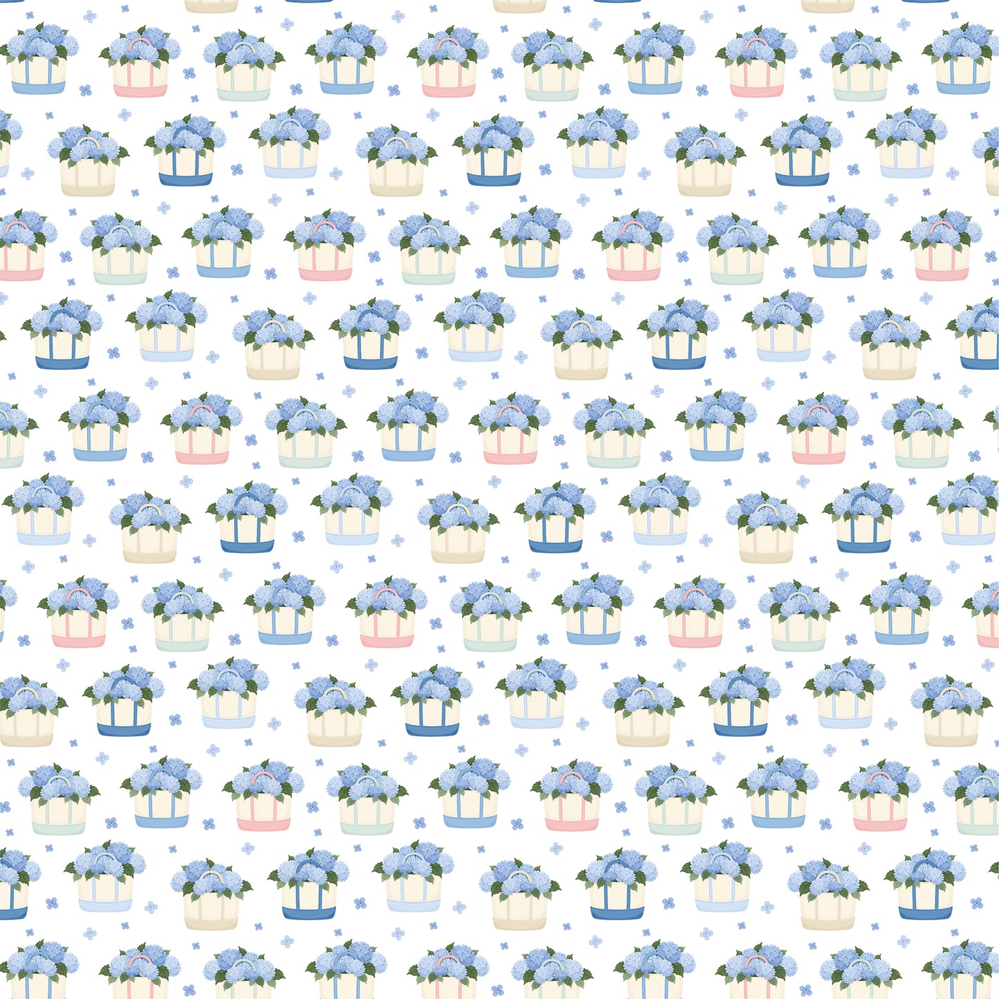 Carta Bella Paper - Flower Shoppe Collection - 12 x 12 Double Sided Paper - Bag Full Of Flowers