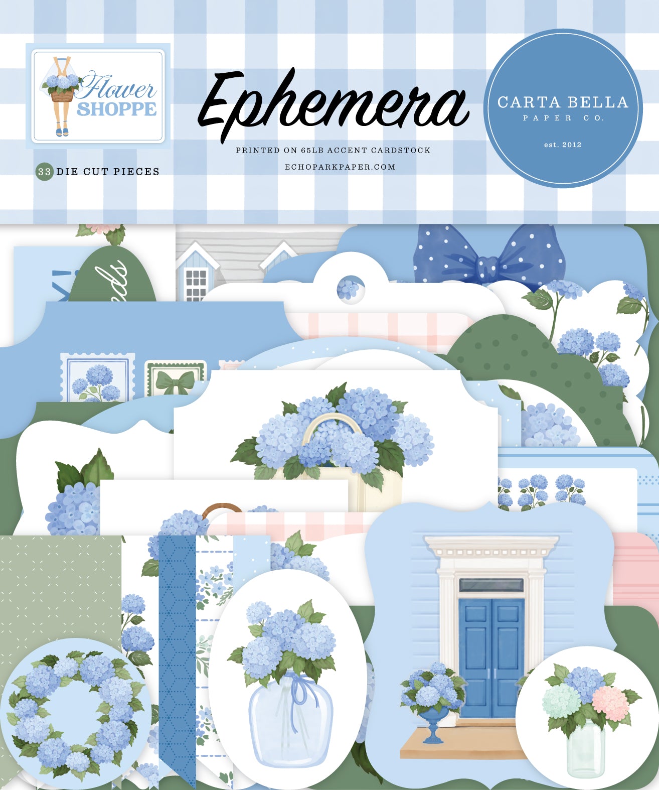 Carta Bella Paper - Flower Shoppe Collection - Ephemera