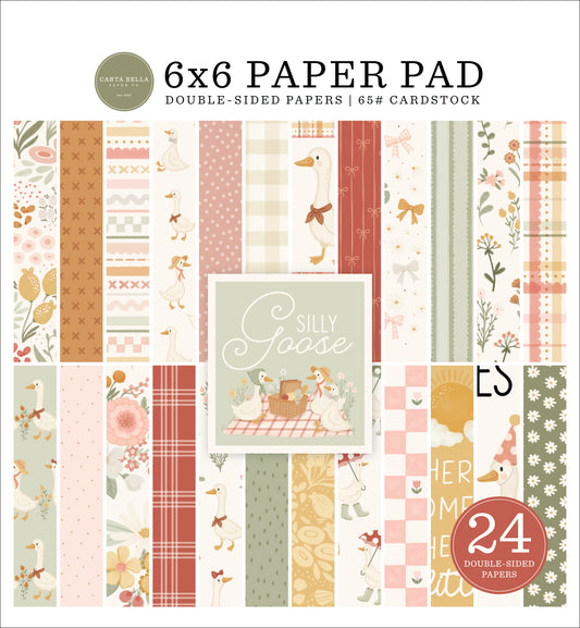 Carta Bella - Silly Goose Collection - 6 x 6 Paper Pad